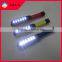 Colorful 6 LED Torch Rubber Print Light Pen