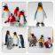 fiberglass penguin statue for Christmas decoration display