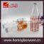 1L Vintage Different Patterns Glass Milk Bottles