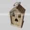 Made in China Christmas unfinished homemade cheap outdoor Antique wood nativity scene wood craft birdhouse, bird feeders