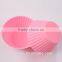 Reusable Silicone cup cake molds/cup cake silicone moulds