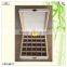 wholesale unfinished dividers essential oil storage box