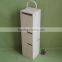 Changeable multifunctional professional design portable DIY wood wine box adjustable wood wine rack with top handle