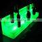 Wedding events Cheap outdoor 16 colors change illuminated wireless led shelf brackets