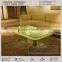 metal frame led plastic coffee table
