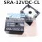 SRA-12VDC-CL SRA 5 Pins RELAY 12V 20A for DC Coil Power Power Relay