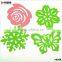 16021 heart shape silicone high temperature heat insulation mat kitchenwares silicone mat flexible silicone heating mat