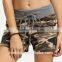 Fashion High Quality Women Sports Camouflage Shorts