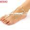 Wholesale handmade belly dance accessories sexy slave anklet foot wears for women