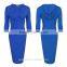 Wholesale Plain Black Hoodie Extra Long Women Plain Color Cotton Fleece Pull Over Hoodie
