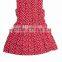 Organic Cotton Floweral Print Girl's Sleeveless Summer Dress