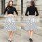 casual summer XXL women polka dots oversized puffy tulle skirt