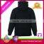 Black winter motorcycle down jacket