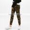 Joggers Camouflage Plush Womens Khaki Work Pants With Elastic Rope