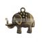 Zinc Based Alloy Charms Elephant Animal Antique Bronze