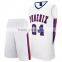 Basket Ball Uniforms tackle twill embroidery work in top superior quality 100% polyester fabric