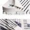2017 Latest Loose Patchwork Blouse For Women With Pattern Designs Ladies Long Sleeve Stripes Printed Shirts