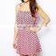 CHEFON Sequin Short Detail Elephant Print Dress
