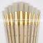 Long Wooden Handle Artist Bristle Paint Brushes