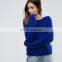 New fashion long sleeves warmer sweater for beautiful women KMY1082