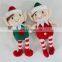 ASTM Standard 2018 Custom Cute Stuffed Soft Kids Toy New Gift Plush Christmas Elf Doll