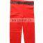 Economical felt material promotional red color santa suit