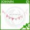 cheap promotional birthday party wedding site decorative fabric bunting