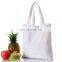 Plain newest fashion bag tote bag canvas shopping bag