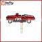 Hot sale plastic toy friction car with candy