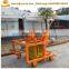 Mobile 8Hp Diesel Engine Manual Hollow Cement Brick Making Machine