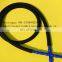 JG Europe Food Grade Matte Surface Black Silicone Hookah Hose Pipe,10x16mm 11x17mm Shisha Smoking Hose Pipe