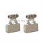 2x 4/8 AWG Car Battery Terminal HEAVY DUTY Clamp Positive & Negative Connectors