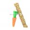 Sisal pet toy scratching tree scratcher with carrots for cat