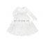 RTS Pure White Icing  Dress For Girl Princess Girl Tailor Dress Wholesale price