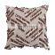 Boho style Colorful Hand Block Indian Pillow Cover Decorative 18X18"  Embroidery Chindi Cushion Cover