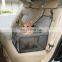 Folding Carrier Pet Travel Car Seats Dogs Booster with Clip-On Safety Leash