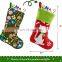 Embroidered Pets Kitty Cat Pattern Christmas Stockings Xmas Gifts Party Decoration Christmas stocking pattern