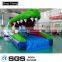 Commercial Outdoor Long Clearance Inflatable Beach Backyard Stair Crocodile Water Park Slides
