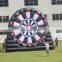 Giant inflatable soccer dart sport game,inflatable football target darts board game for sale