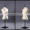 wholesale adjustable female mannequin upper body manikin with metal base women dummy mannequin M003- F-3