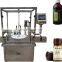 Automatic small bottle powder filling machine brown glass bottle powder filling capping production line