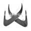 Carbon fiber W218 Rear Bumper Vents Trim for Mercedes Benz CLS400 CLS500 CLS550 CLS63 AMG 15-17
