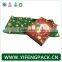 2016New Custom Design Handmade Decorated Paper Christmas Gift Box