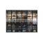 Malaysia Modern Bed Furniture Glass Door Cabinet Wardrobe Closet Systems