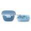 Private Label New Arrival 2021 3 Compartment sealed Lunch Kids Bento Box Plastic