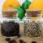 50 ml Clear Transparent Bottle Glass Jar with Cork Lid