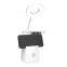 Foldable desk light in promotion rechargeable innovative bright Square base Pen container led table lamp