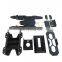Black Tire Carrier With License Bracket for Jeep Wrangler JL
