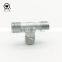 high quality tee pipe fitting pipe tee connector carbon steel pipe