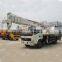 Кран от китайской фабрики Unic 8 тонн, установленный на грузовике